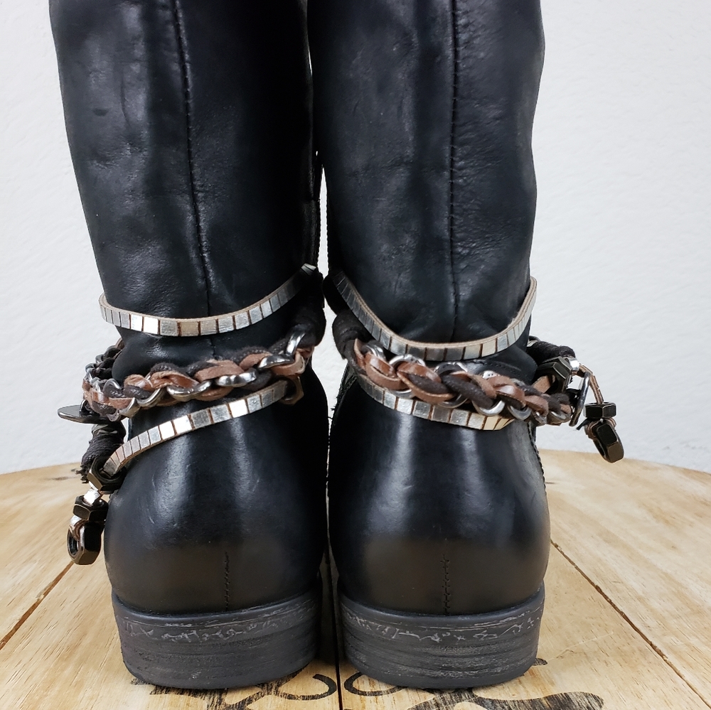 Crown Vintage AMY tall embellished riding boots - Picture 15 of 16